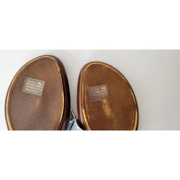 A. Giannetti Light Blue Leather Thong Sandals Made in Italy Women's Size 10 - Picture 7 of 8